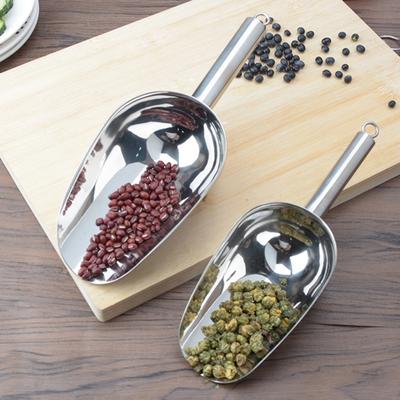 Pala Multiuso in Acciaio Inossidabile Robusta per Ghiaccio Cibo Cibo per Animali Pala Resistente alla Ruggine e Facile da Pulire Pala da Cucina per Cucina BBQ Alimentazione Animali
