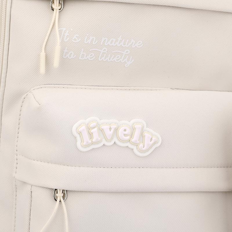 Student Schoolbag Women's Large Capacity Waterproof Lightweight Backpack