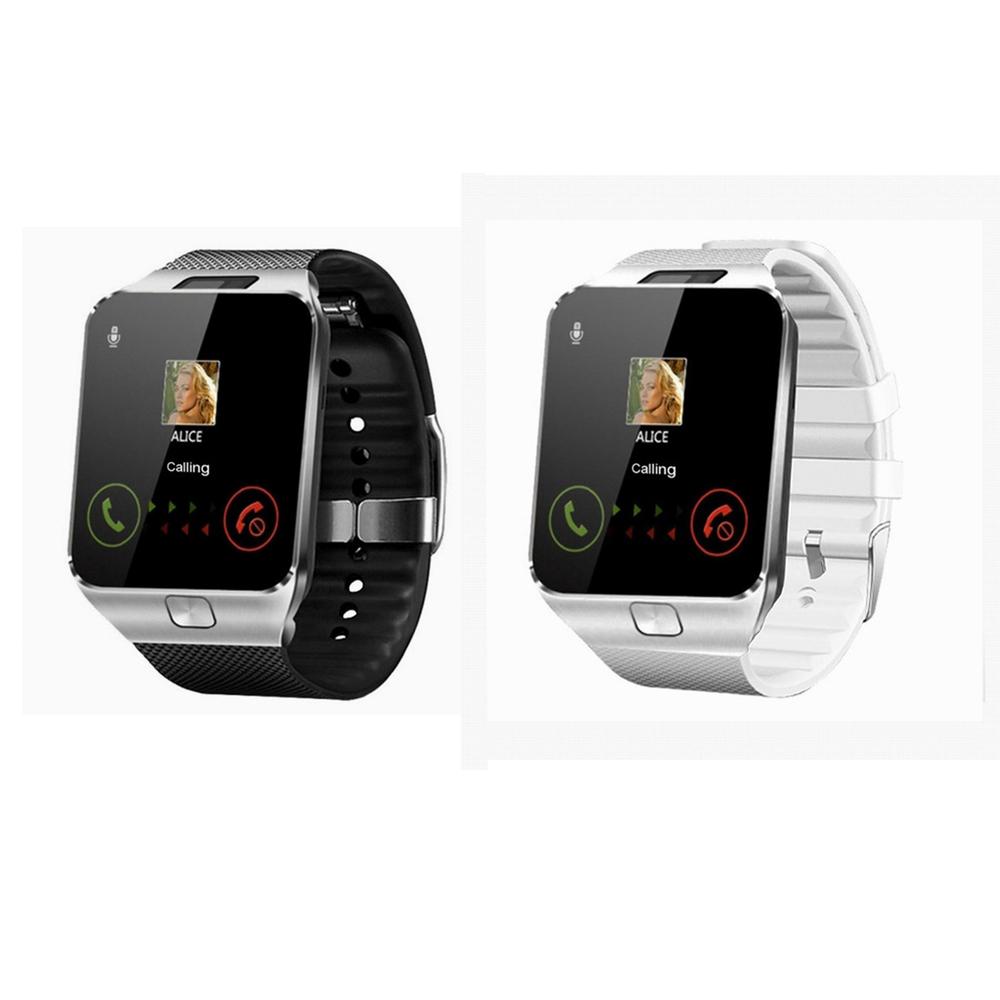 DZ09 Smartwatch Herren Damen Voll-Touchscreen Sport Wasserdicht Schrittzähler Smartwatch Mit Sim-Karte Android Uhr Verbunden Whatsap