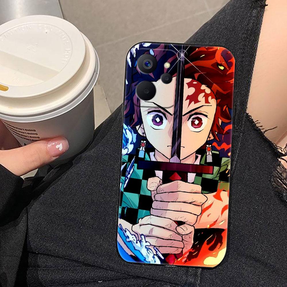 Anime Demons Slayers Tanjiro Phone Case For Realme C75 C71 C65 C63 C55 C53 C35 C33 C30 C21 C11 7 6 5 GT NEO 2 NARZO 50 X50 Case