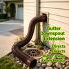 Durable Downspout Extender Flexible PE Drainage Extension Pipe Rain Gutter Extension  Outdoor Villa