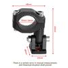 Motorcycle LED Headlight Spotlight Clamps Bracket Tube Mount for Motorcycle Fog Light Auxiliary Lamp Holder Motos Accessories