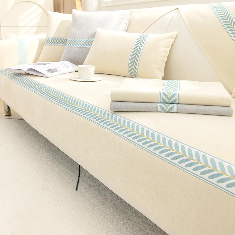 Fresh Chenille Sofa Cushion Four Seasons Universal Non-Slip Sofa Cover All Wrapped Simple Cushion Cover Towel