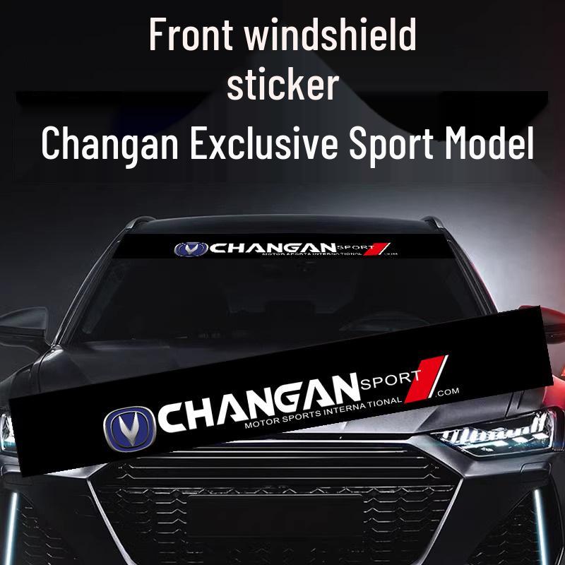 Changan Car Windshield Sunshade & Emblem Stickers for UNI-V, CS55, CS35, CS75