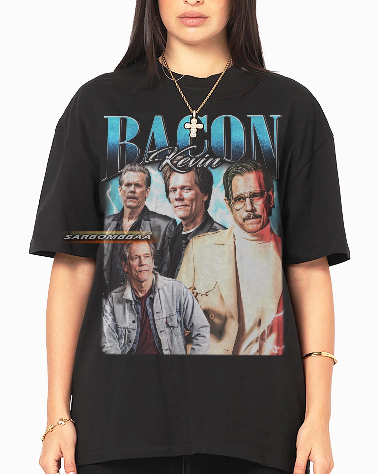 Kevin Bacon Graphic T-Shirt, Vintage Style Unisex Streetwear XL