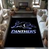Penrith Panthers Tappeto in Velluto di Cristallo Morbido Anti?Tappetino Antiscivolo Comodo per Casa Soggiorno Camera da Letto Tappeto Decorativo