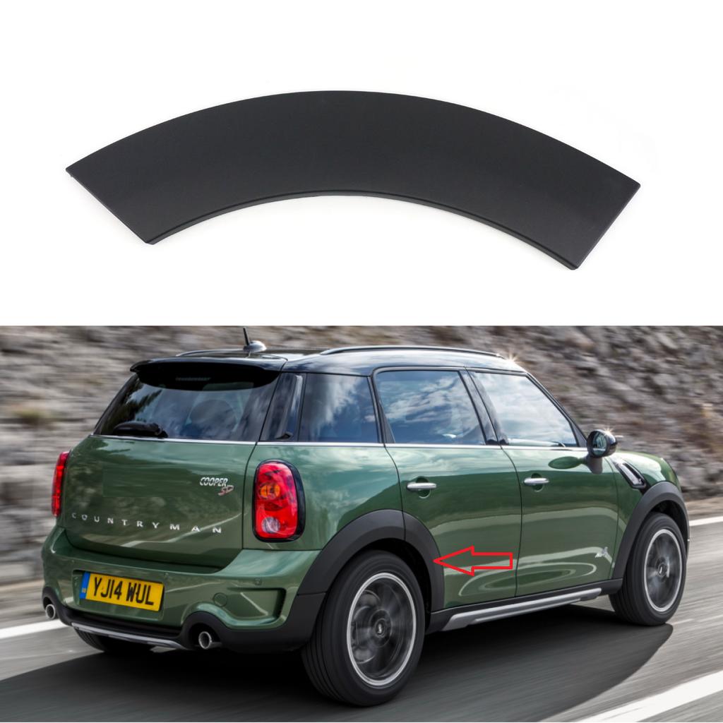 Car Wheel Arch Trim Eyebrow Upper Fender Rubber Cover Fender Parts Exterior Replacement For BMW MINI COUNTRYMAN R60