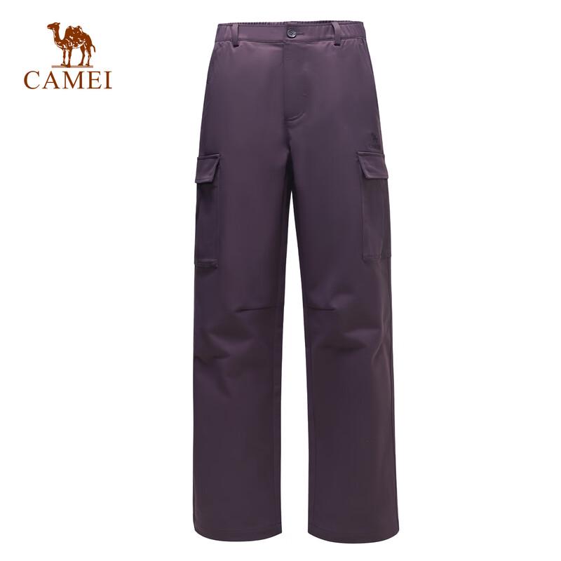 Camel Outdoor Multi-Pocket Windproof Cargo Pants (Unisex)