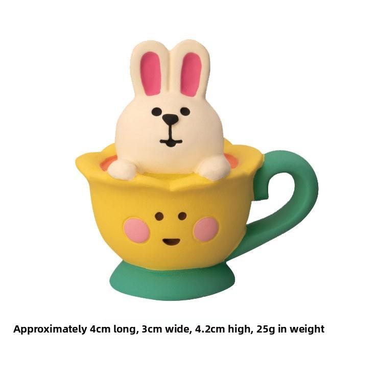 Alice Garden Bunny Resin Sculpture With Unique Craftsmanship For Gift Ideas