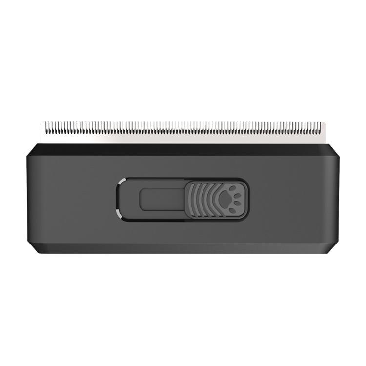 

Расческа для домашних животных 1 шт., расческа для ухода за кошками и собаками, распушение шерсти, нож для распутывания узелков, массаж, товары для животных, аксессуары для собак чёрный