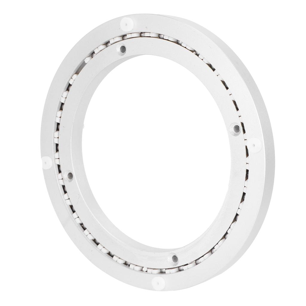 Heavy Duty Aluminium Alloy Rotating Bearing Turntable Round Smooth Mute Dining Table Plate8in