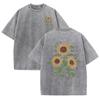 ARISE Solo Leveling T-shirt Maglietta Grafica Manga T-shirt in Cotone Lavato Vintage Manica Corta Oversize Uomo Donna Abbigliamento