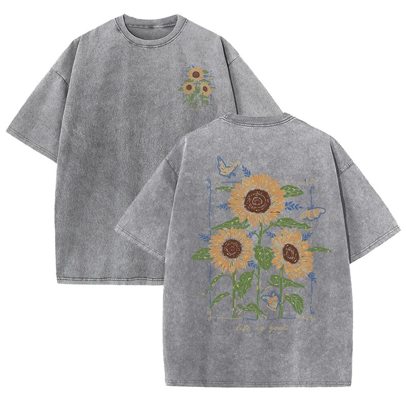 ARISE Solo Leveling T-shirt Maglietta Grafica Manga T-shirt in Cotone Lavato Vintage Manica Corta Oversize Uomo Donna Abbigliamento