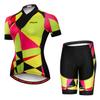Fiets Jersey Set Dames Fiets Jersey Korte Broek Gevoerd Zomer Berg Weg MTB Fiets Top Pak Shirt Kleding Kleding Vrouwelijk Dame