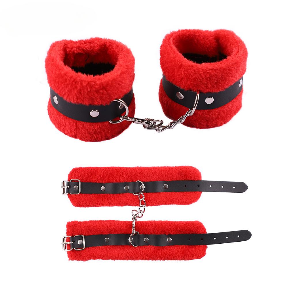 Alternative Toys Sex Handcuffs Plush Handcuffs Toys SM Bundled Bondage Couples Restraints Slave Handcuffs Bondage