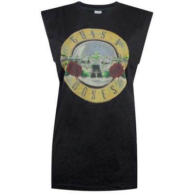 Womens/Ladies Guns N Roses Drum Sleeveless T-Shirt