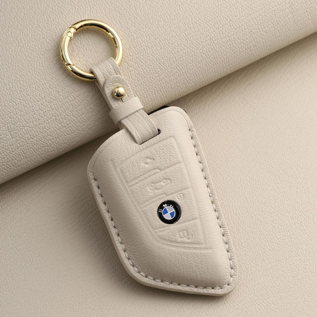 Geanta personalizată pentru chei este potrivită pentru BMW Seria 5 Seria 7 x3x5x2x4x6 lamă husă din piele pur lucrată manual cataramă high-end