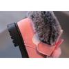 Winter Girls Boots Princess Snow Boots Leather Sport Shoes For Girl Children Warm Boots Fashion Soft Bottom Kids Sneakers