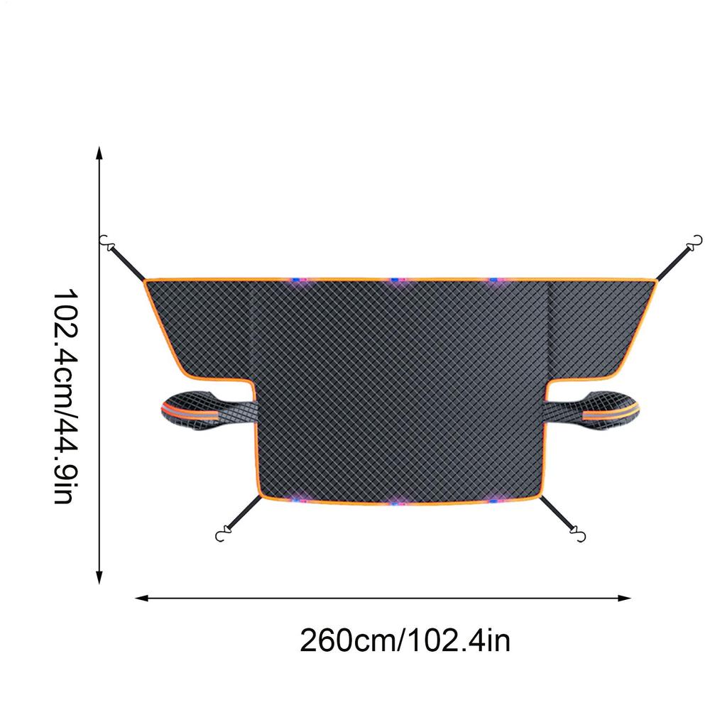 Winter Windshield Covers Waterproof Heavy Duty Auto Sunshade Frost Protector Snow Ice Windshield Cover For Car SUV Trucks Pickup