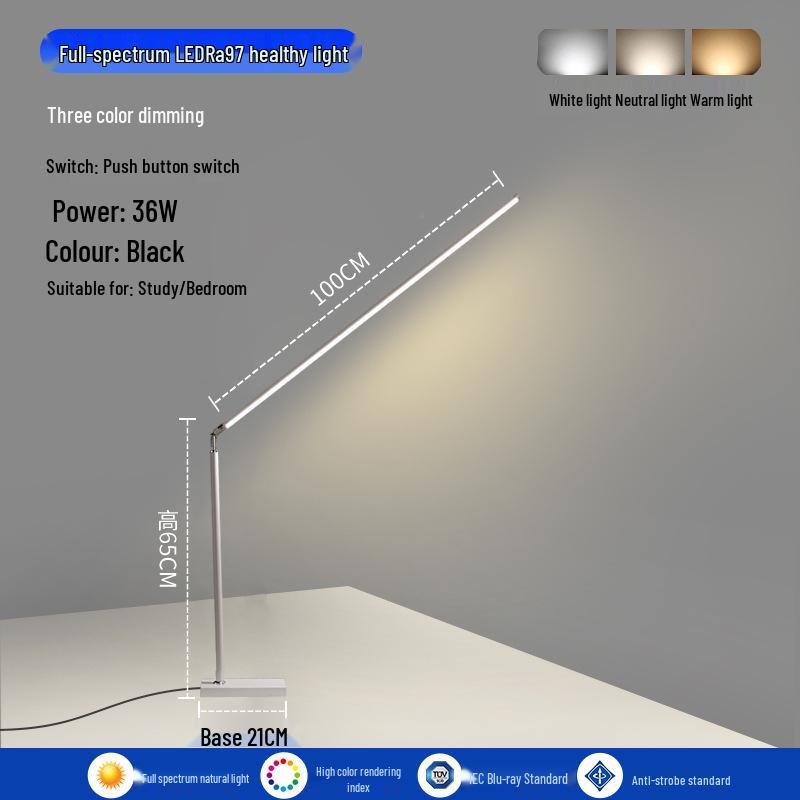 Smart LED Desk Lamp for Kids - Eye Protection, Student Reading & Writing Light