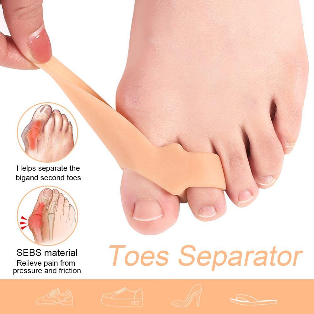 Adjuster Thumb Valgus Protector Foot Fingers Toe Separator Big Toe Straightener Toes Separator