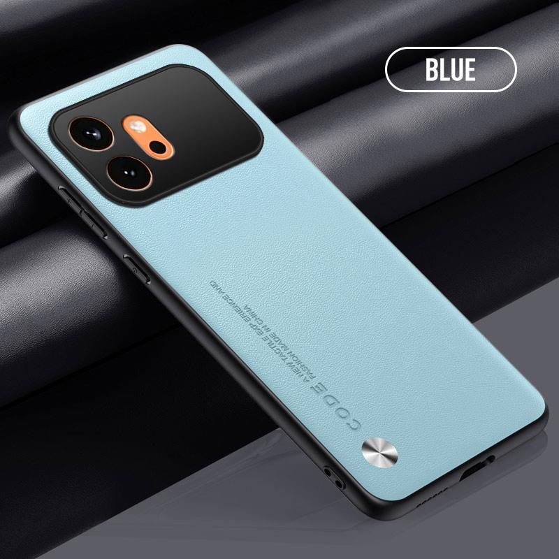 Plain PU Leather Matte Case For Honor 600 Pro Silicone Ultra Thin Soft Frame Shookproof Bumper Cover Shell For Honor 600Pro