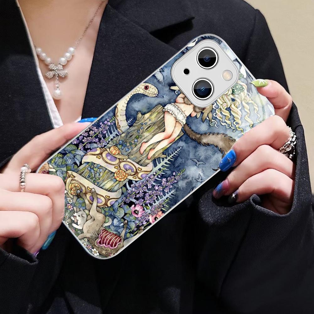 Selling Aya Takano Phone Case For IPhone 14 13 12 Mini 11 Pro XS Max X XR 14 Plus Tempered Glass Cover