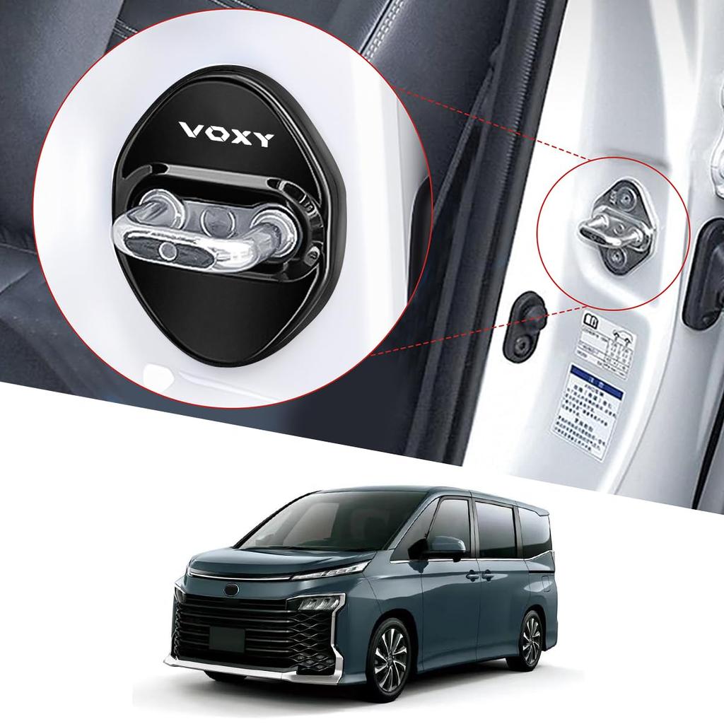 For Toyota Voxy Accessories Door Striker Cover VOXY Car Dedicated Design Voxy 90 Series