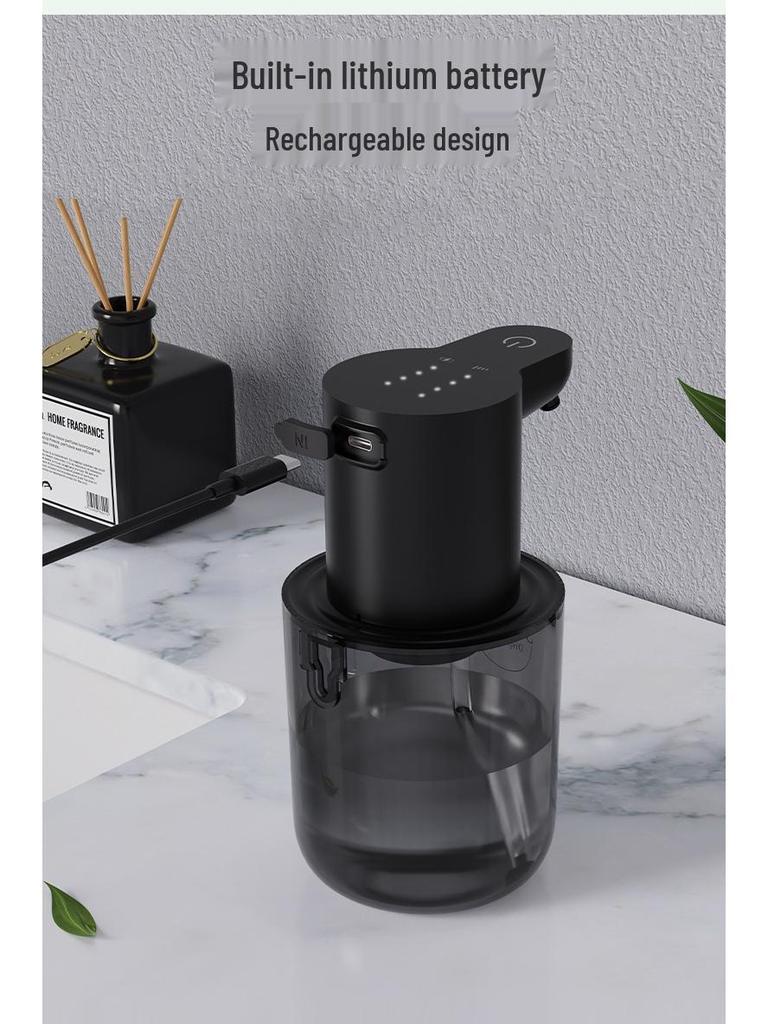 Smart Sensor Electric Hand Sanitizer and Soap Dispenser, Wall-Mounted or Desktop, Two-in-One