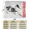 Metal Gear Solid Blanket Coral Fleece Plush Printed Multi-function Thin Throw Blankets for Bedding Bedroom Rug Piece