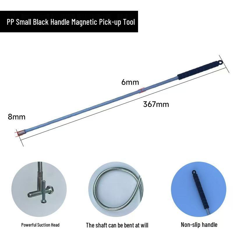 Bendable Magnetic Pickup Tool - Strong Auto Repair Aid