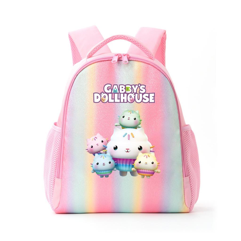 Gaby'S Doll House Children'S Backpack Elementary School Student Rainbow School Bag Children'S Backpack Light Casual