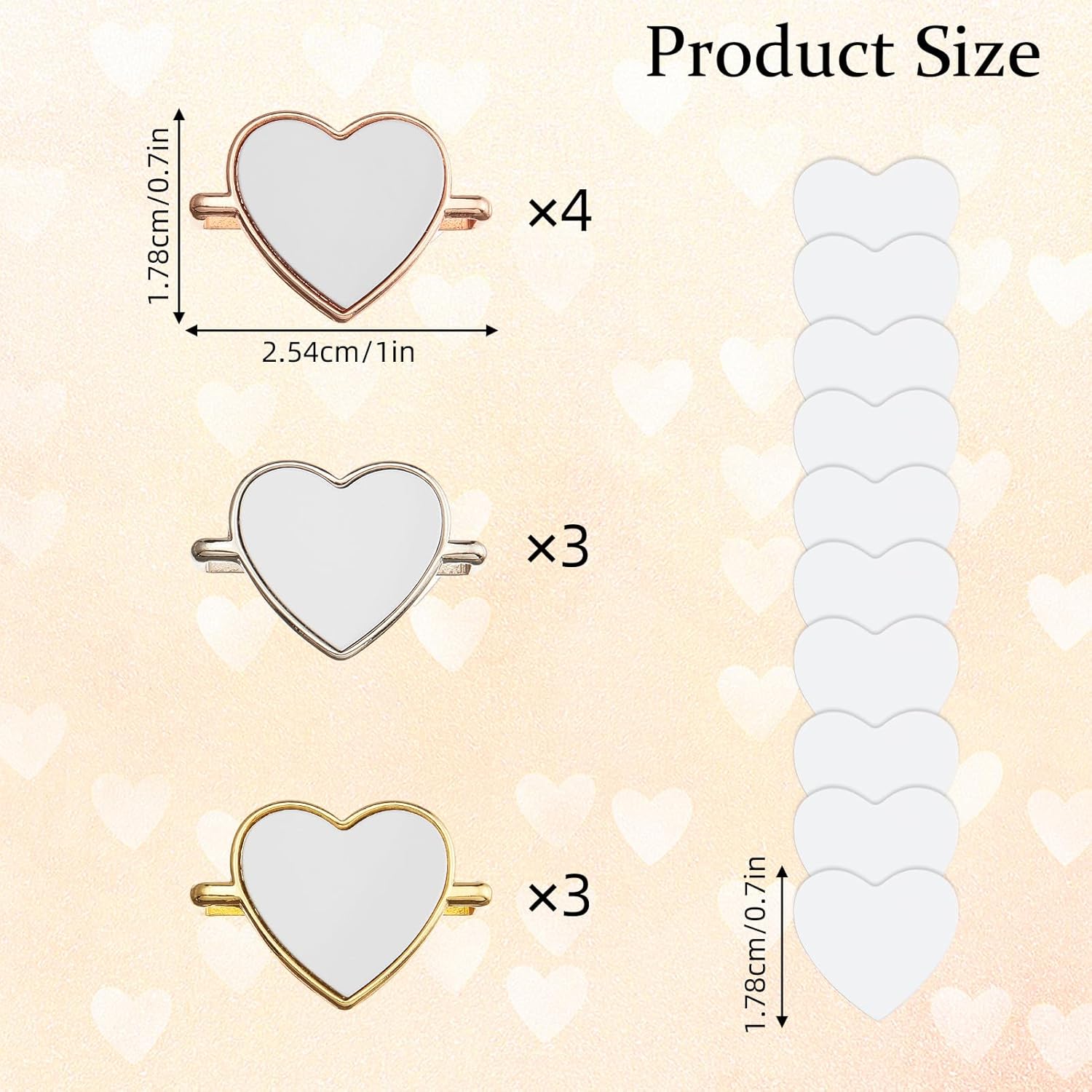 

NICENEEDED 10 шт. Пустые сублимационные подвески для часов для смарт-часов, Пустые фотоподвески для часов, ID-подвеска для часов, Подвеска-сердце для DIY фото-ювелирных изделий