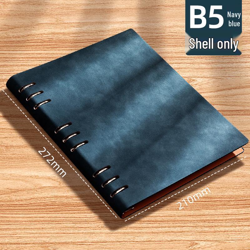A4/B5/A5 Loose-Leaf Notebook with Custom Logo for Business or Personal Use