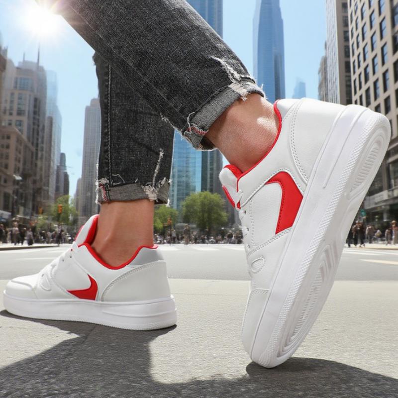 Vibrant Print Athletic Men's Sneakers Minimalist Design Versatile Matching Comfortable Non Slip Breathable Outdoor Walking Shoes