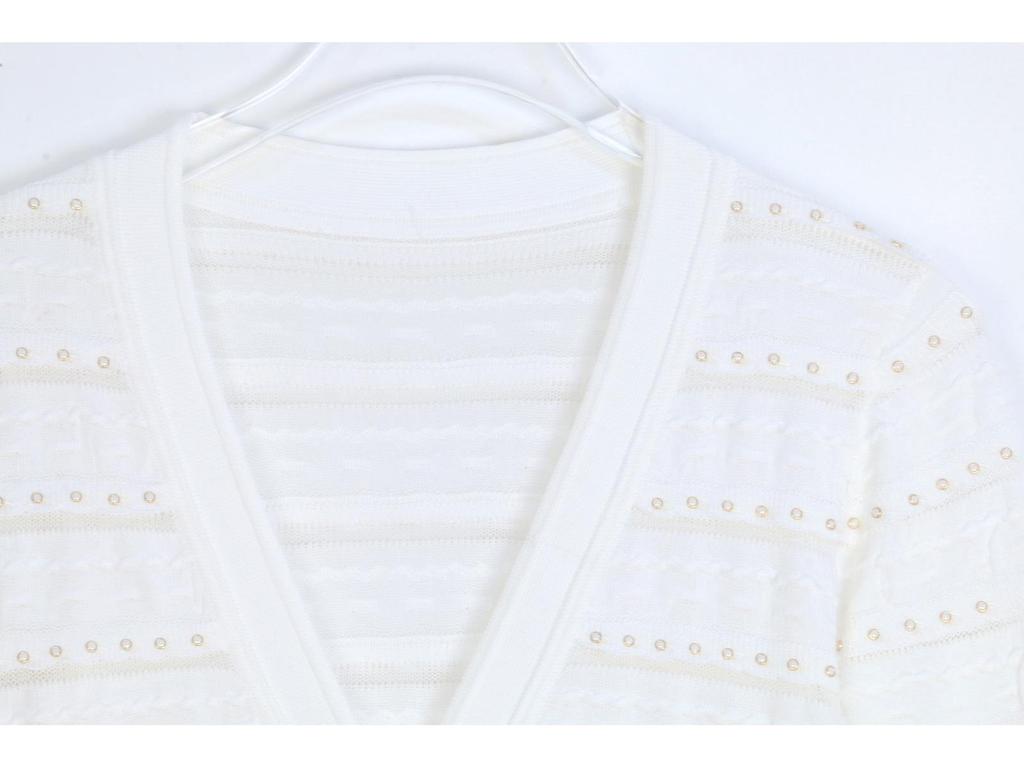 French-Inspired Elegant V-Neck Long-Sleeve Knit Dress - Spring & Autumn Collection for Women