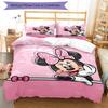 3pcs Minnie Bedding Set Duvet Cover Closure Includes 1 Duvet Cover & 2 Pillowcases, Soft and Comfortable for All Seasons.