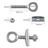 A/R Achsen-Kettenspanner-Schrauben, Fahrrad-Kettenspanner-Schrauben, Fuß-Fahrrad-Bike-BMX-Kettenspanner,