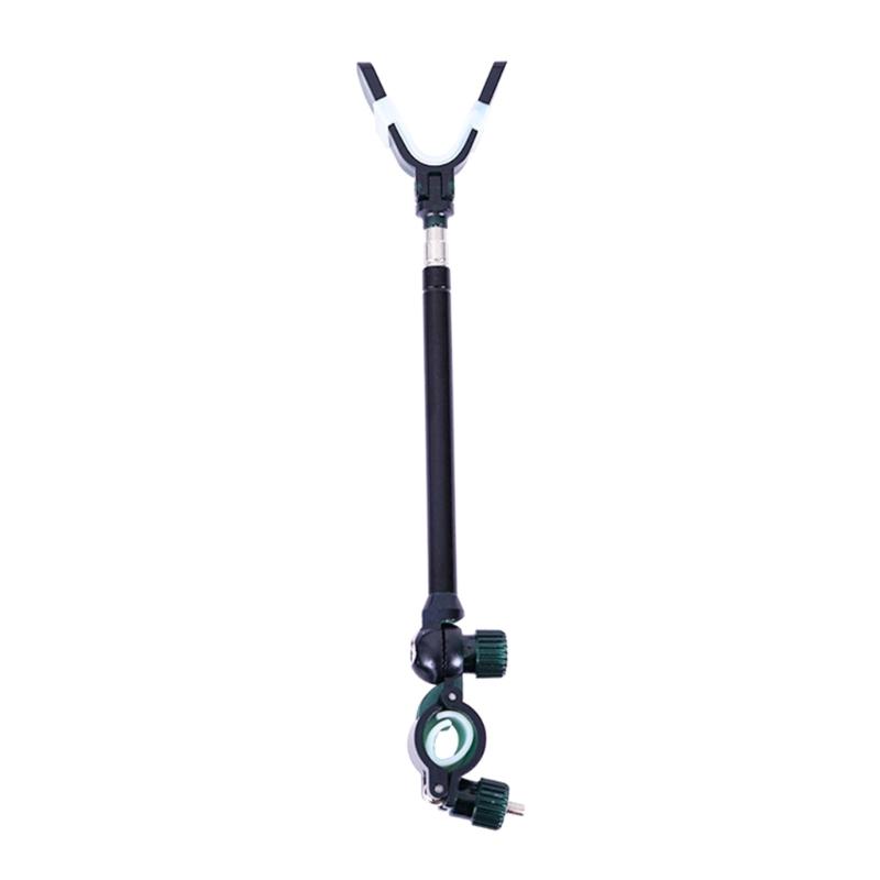 Extendable Fishing Rod Support Rod Bracket Telescopic Fishing Rod Holder Stand Adjustable Length For Night Angling