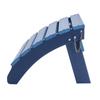 Adirondack Ottoman 2 Set 18.7L X 18.9W X 13.8H Inch HDPE Footrest Blue