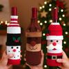 3Pcs Christmas Santa Claus Snowman Elk Wine Bottle Set Merry Christmas Decorations 2025 Navidad Natal Xmas Gifts New Year 2026