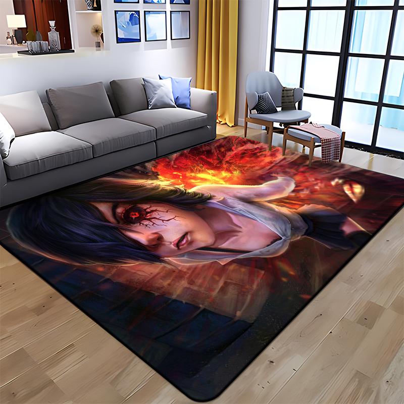 Anime Tokyo Ghoul Kunst Gedruckt Teppich für Wohnzimmer Große Fläche Teppich Weiche Matte E-sports Stuhl Teppiche Alfombra Geschenke Dropshopping
