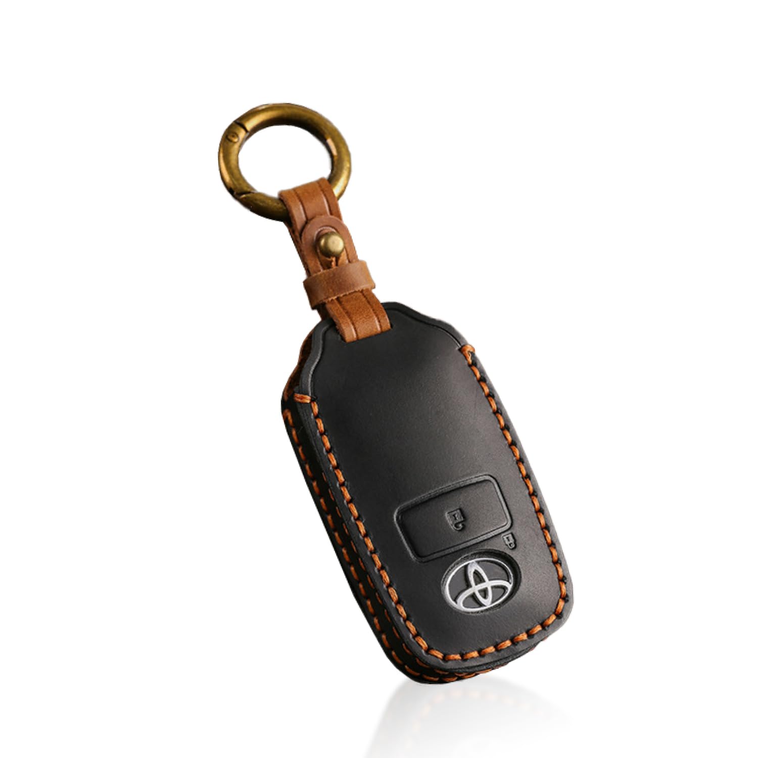 

Кровать Чехол для ключа Toyota Daihatsu Rocky Rise Roomy Taft Кожаный Чехол для смарт-ключа Чехол для ключа Аксессуар Легкий [Оригинальный стиль]