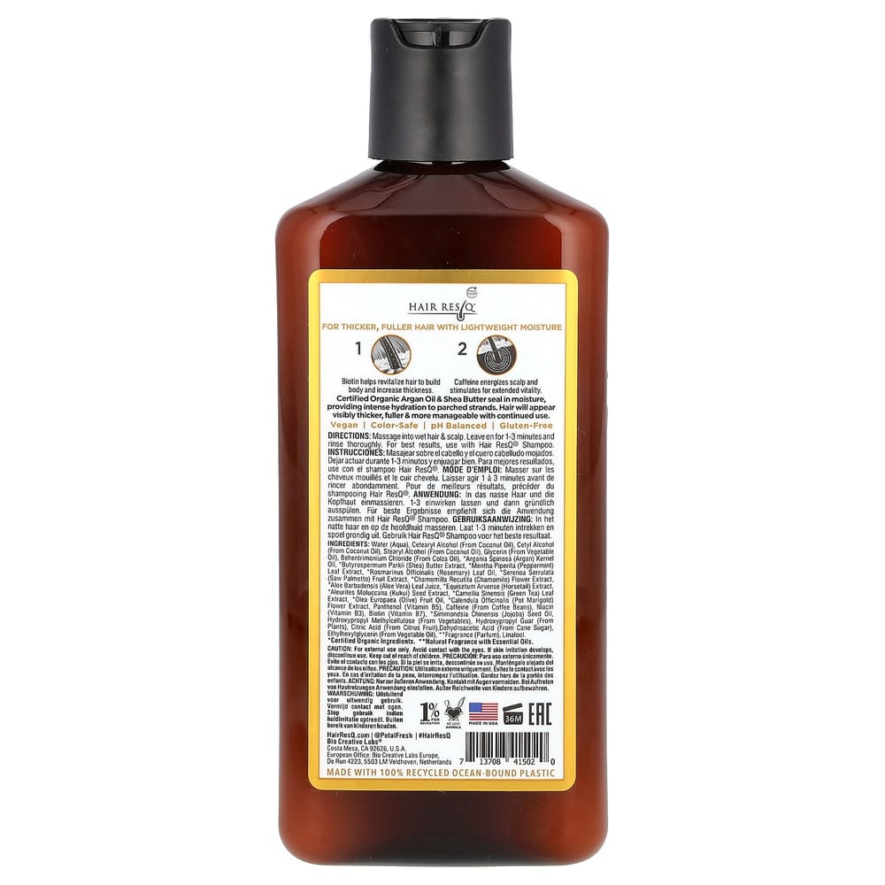 Pura D'or Hair ResQ Thickening Treatment Conditioner, 355ml