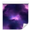Watercolor Galaxy Violet Wallpaper, Soft Forms 50x1000