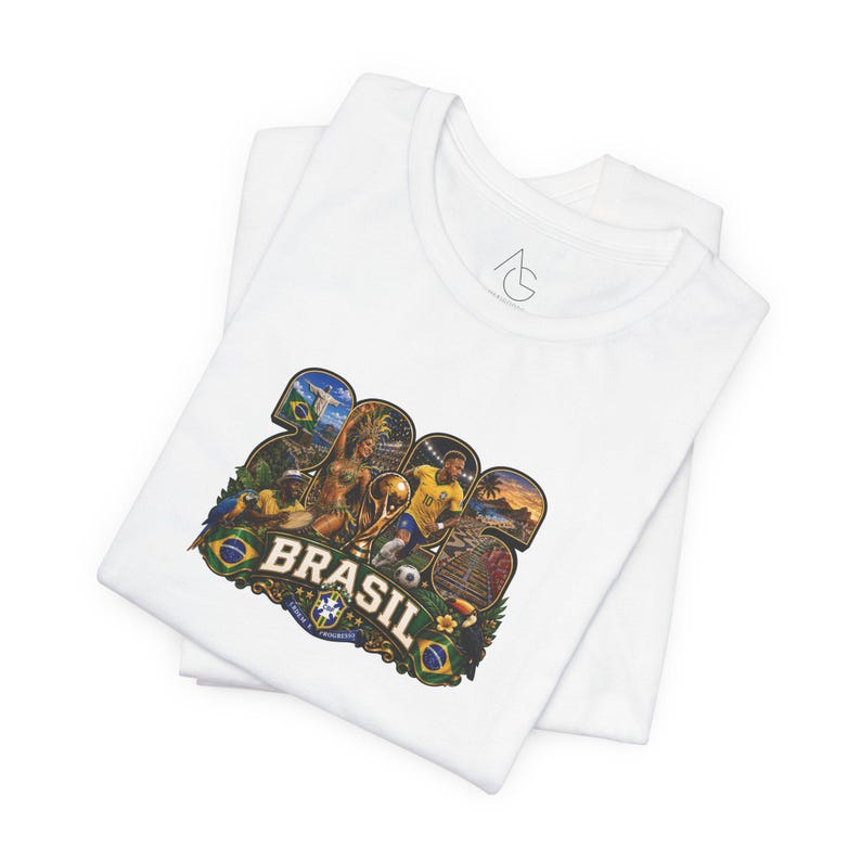 Brazil World Cup 2026 Soccer Fan T-Shirt, Vintage Futbol Graphic Tee 3XL