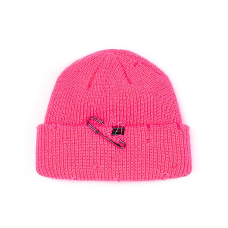 BLACKBLOND BBD Ripped Custom Kurze Mütze (Rosa)