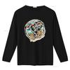 Leopard Cow Pattern Cactus Serape Print Cowgirl Ro Trendy T Shirt for Women Stylish and Comfortable Vintage Washed Graphic