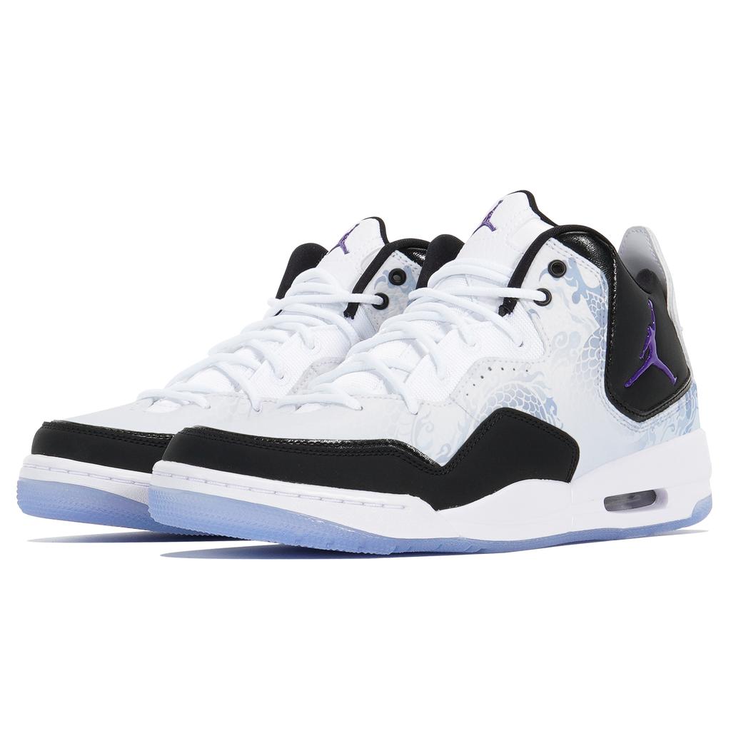 Jordan Courtside 23 Cushioning Slip Resistant Cushioning Slip Resistant Mid top Vintage Basketball Shoes Men's AR1000-104 (Team210-)