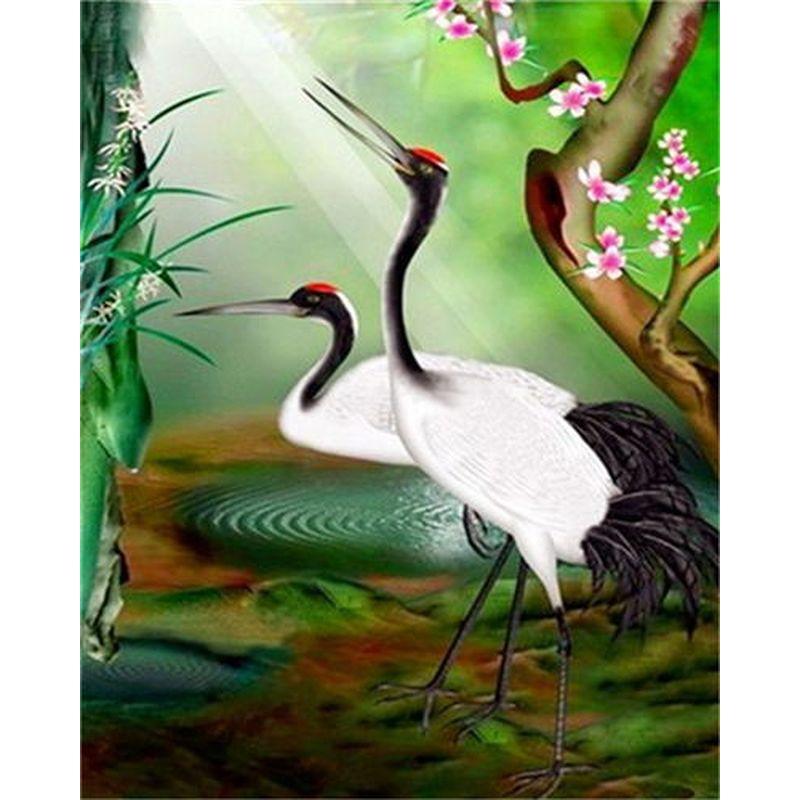 5D DIY Diamond Painting Animal Cross Stitch Craft Full Round Drill Diamond Embroidery Complete Kit Home Decor Gift